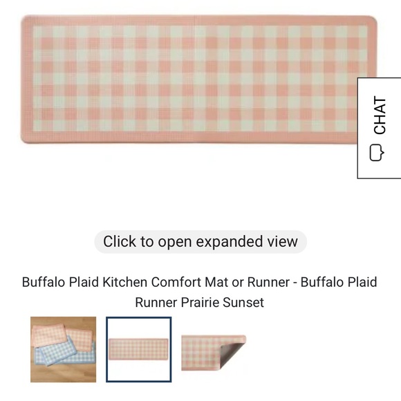 Wayfair | Kitchen | New Buffalo Pink Plaid Kitchen Runner Comfort Mat ...